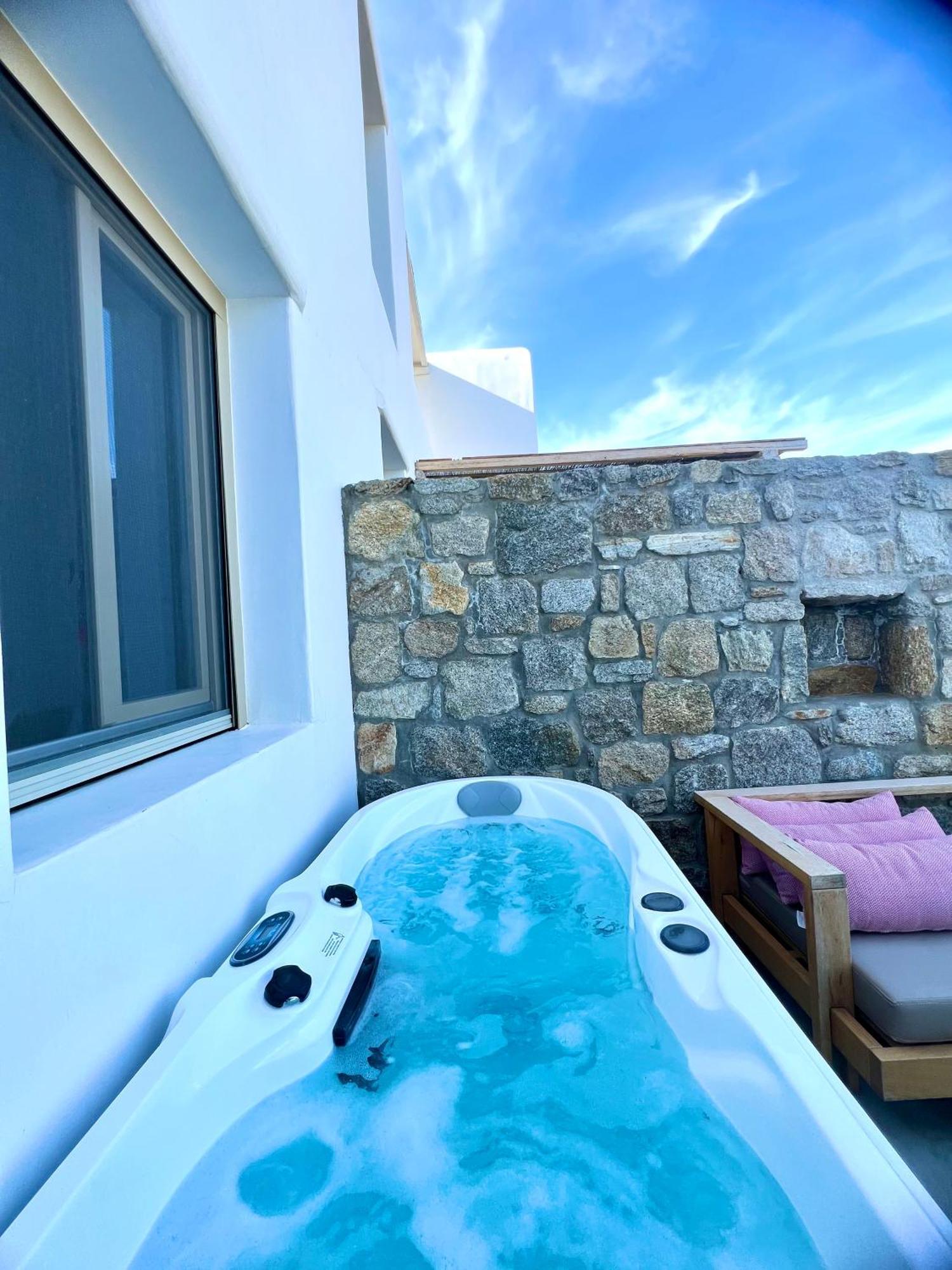 Hotel Due Mari Mykonos à Agios Ioannis Diakoftis Extérieur photo